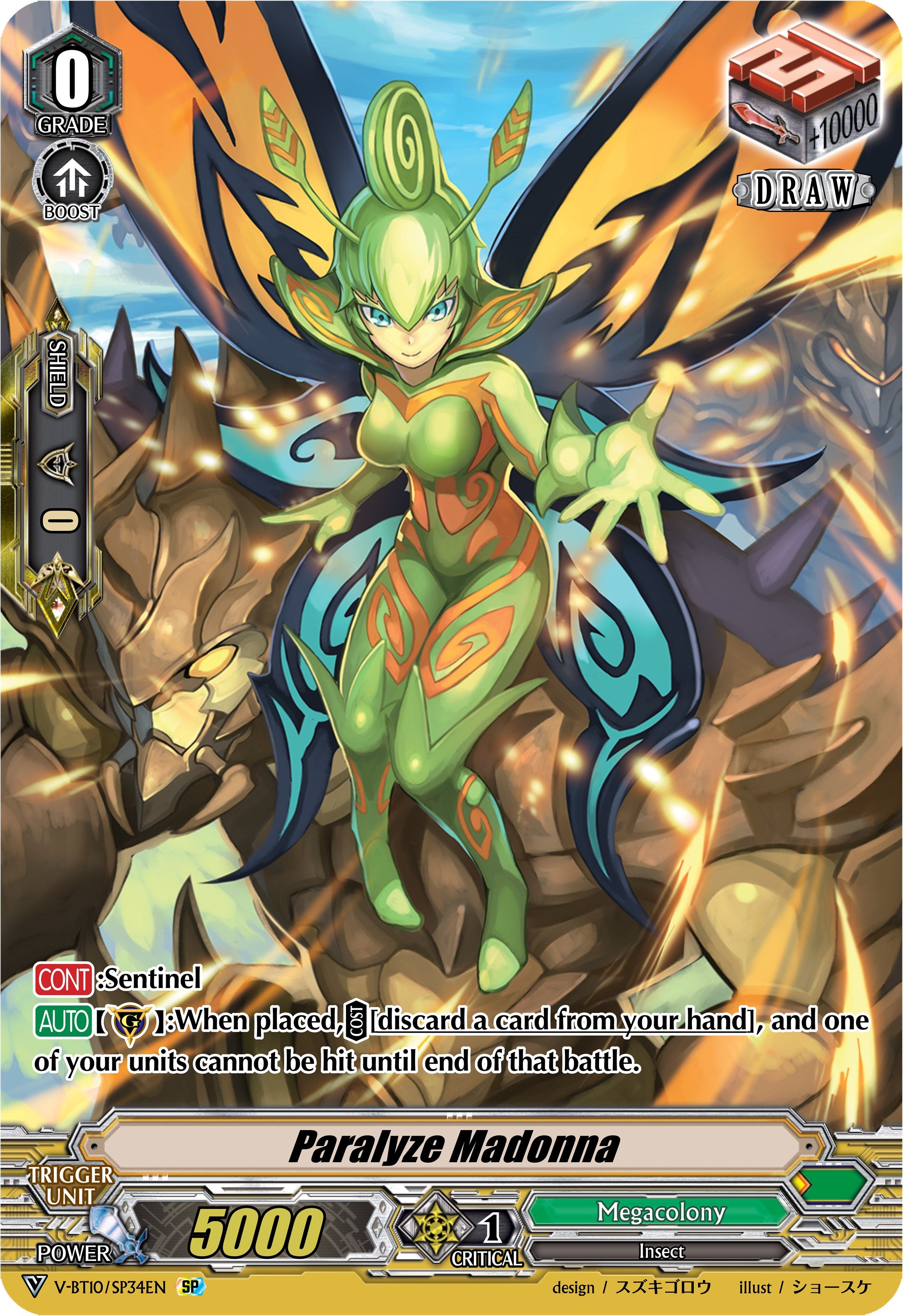 Paralyze Madonna (V-BT10/SP34EN) [Phantom Dragon Aeon]