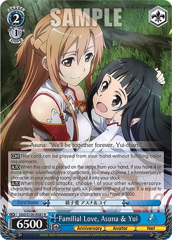 Familial Love, Asuna & Yui [Sword Art Online Animation 10th Anniversary]