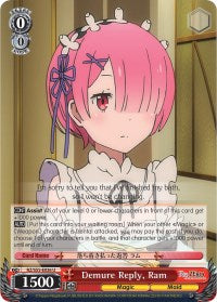 Demure Reply, Ram (RZ/S55-E036 U) [Re:ZERO Vol.2]