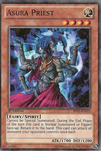 Asura Priest [BP01-EN125] Starfoil Rare