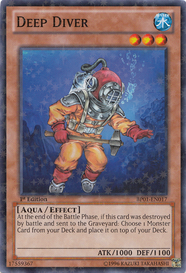 Deep Diver [BP01-EN017] Starfoil Rare