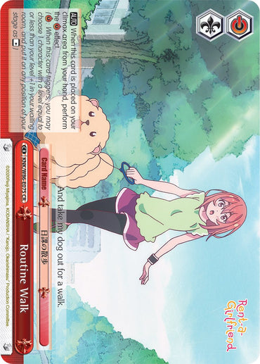 Routine Walk (KNK/W86-E075 CR) [Rent-A-Girlfriend]