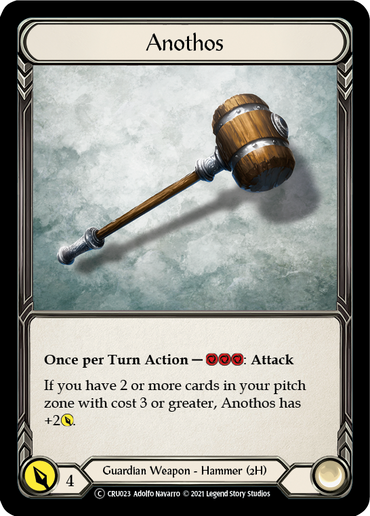 Anothos [U-CRU023-RF] (Crucible of War Unlimited)  Unlimited Rainbow Foil