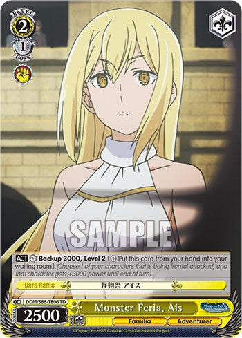 Monster Feria, Ais (DDM/S88-TE06 TD) [Is it Wrong to Try to Pick Up Girls in a Dungeon?]