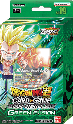 DRAGON BALL SUPER CARD GAME Starter Deck 19 -GREEN FUSION- [DBS-SD19]