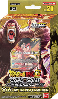 DRAGON BALL SUPER CARD GAME Starter Deck 20 -YELLOW TRANSFORMATION- [DBS-SD20]