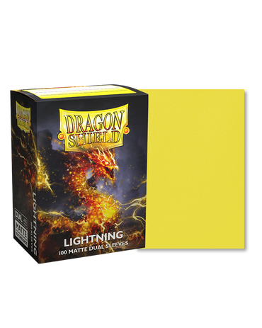Dragon Shield Lightning - Matte Dual Sleeves - Standard Size