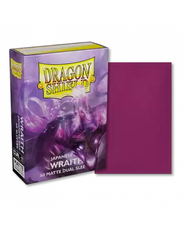 Dragon Shield Wraith - Matte Dual Sleeves - Japanese Size